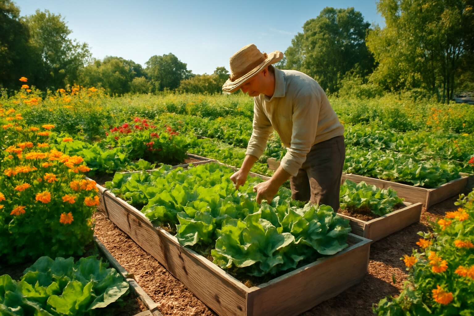 organic farming project