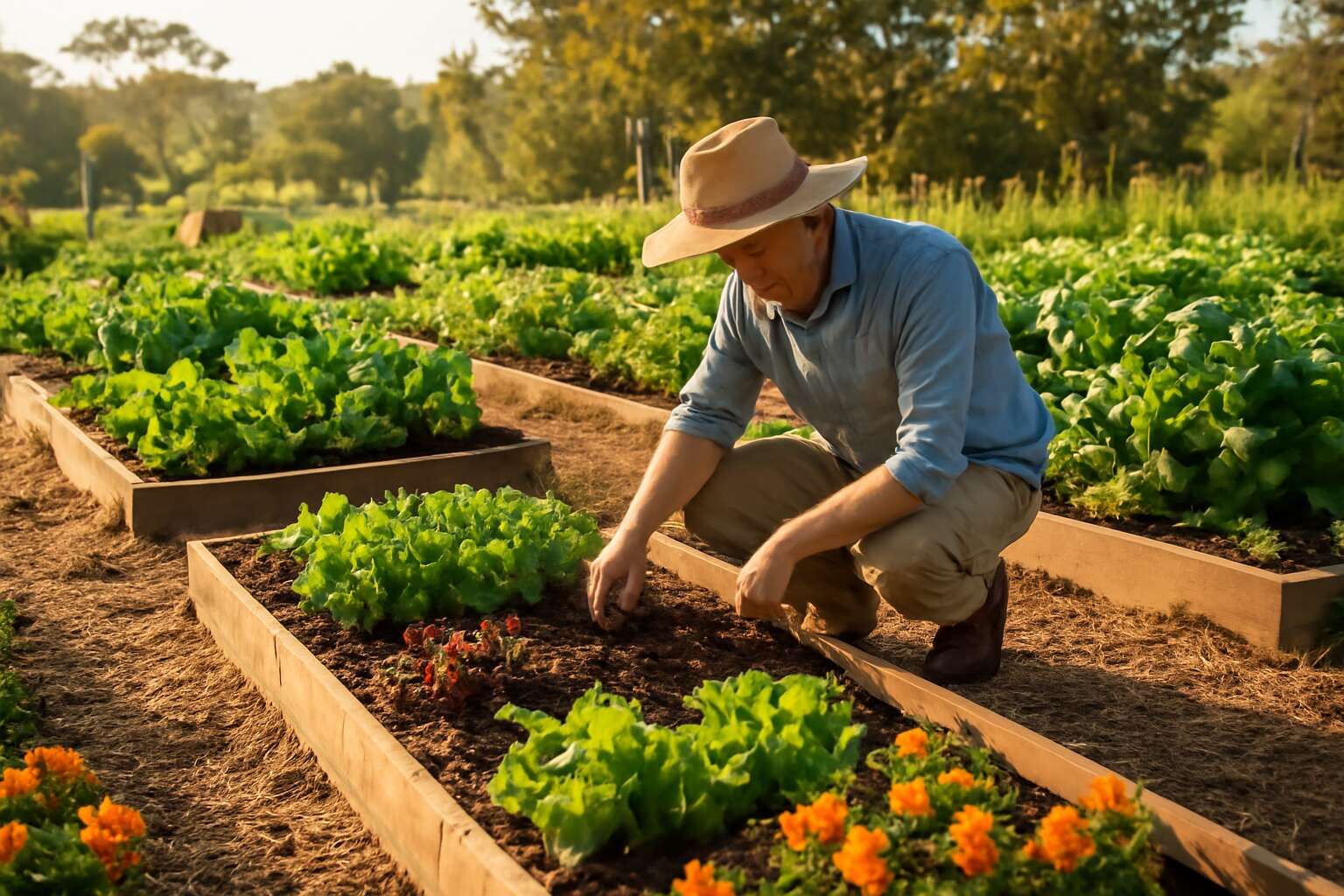 learn organic farming near sydney