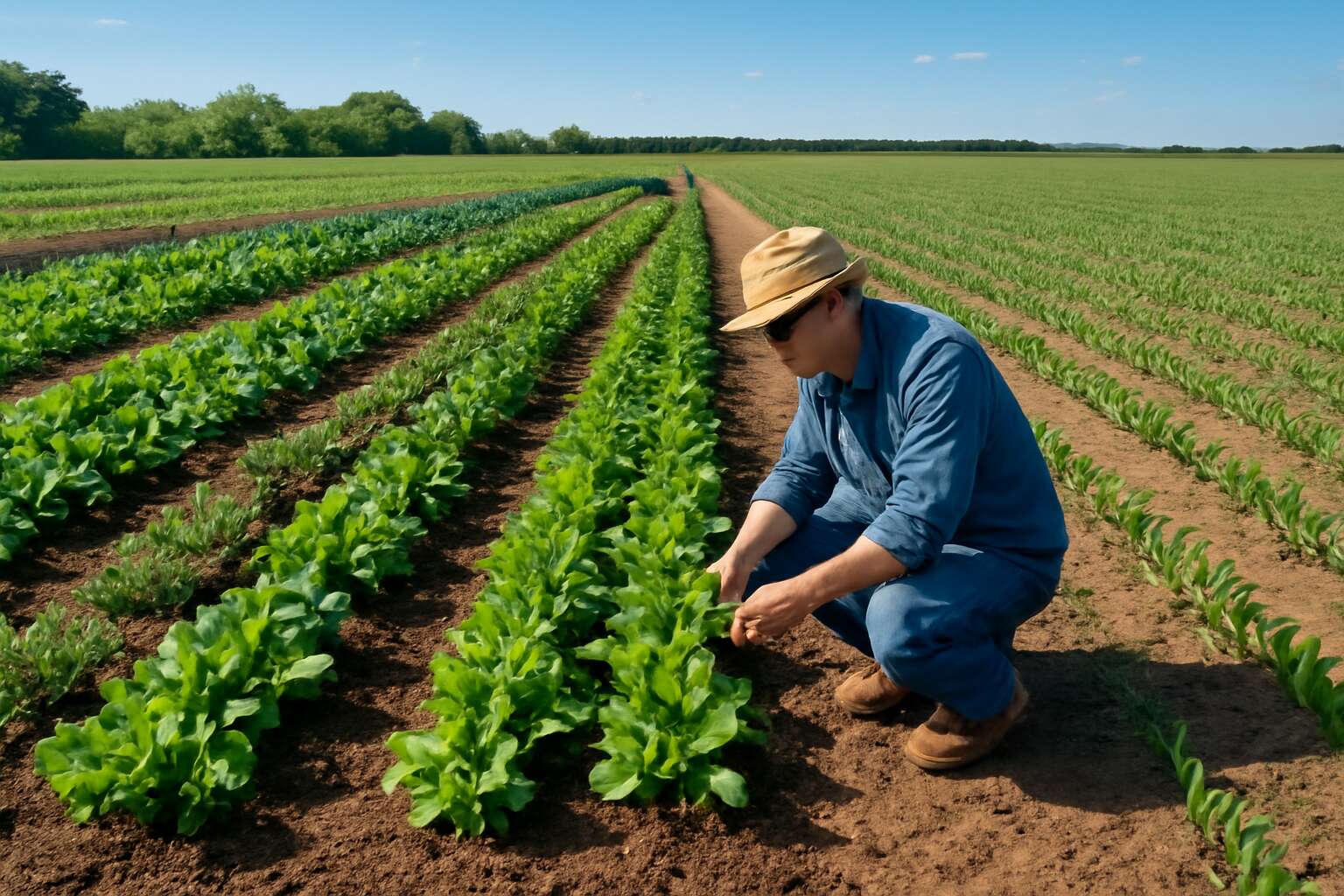 organic farming versus