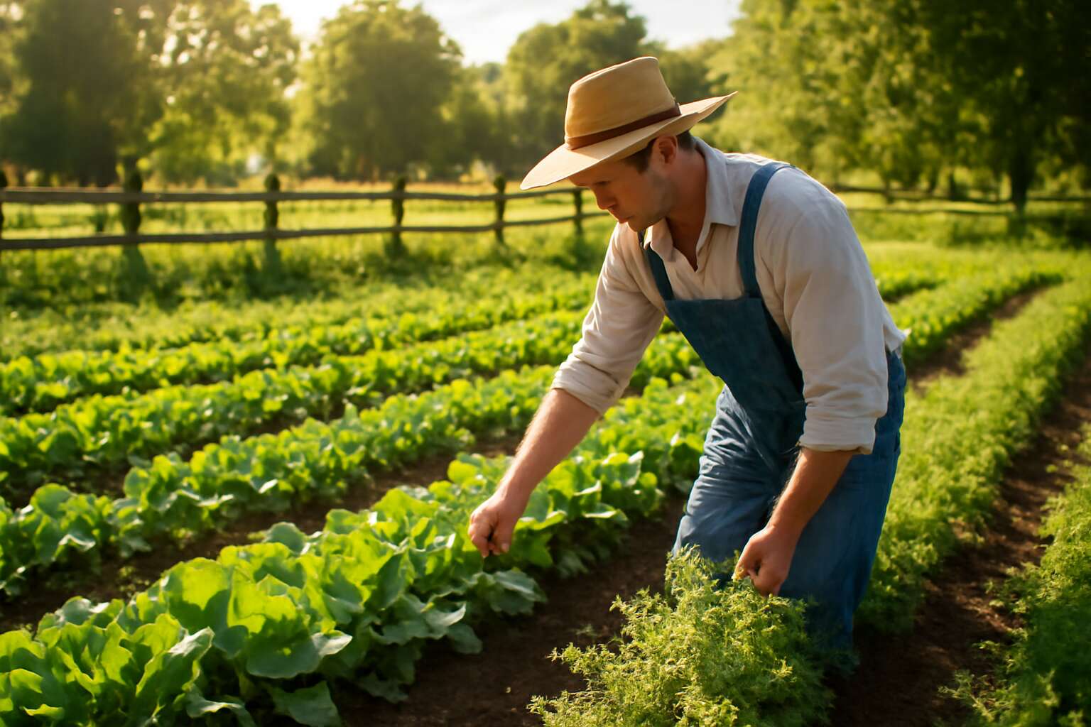 who is father of organic farming