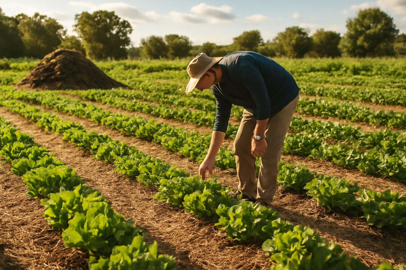how organic farming can be practiced