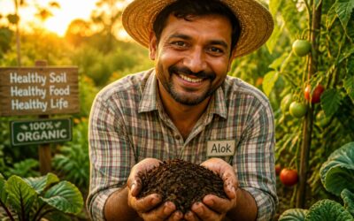 Master organic farming with alok for eco-friendly, high-yield harvests.