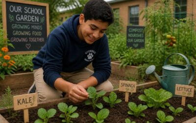 Organic farming project class 9; start your garden today.