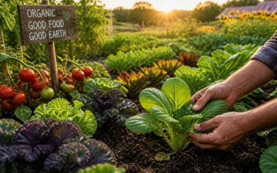 Organic farming given by experts; key methods explained.