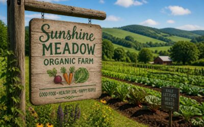 Unique Organic Farming Names to Grow Your Brand