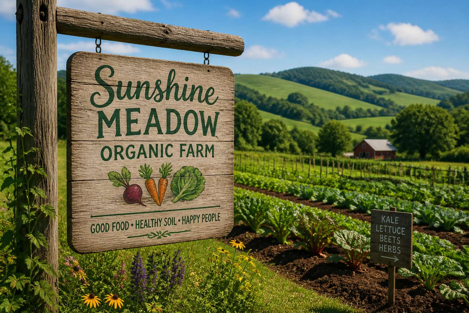 organic farming names