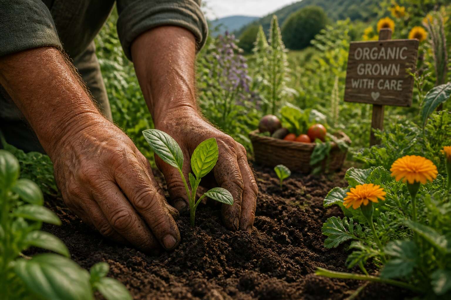 what are organic farming methods